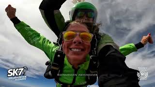 Tandem Skydive Salto de Paraquedas Algarve Diana [upl. by Ileyan]