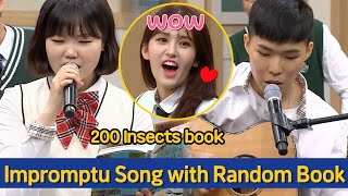 AKMU Can Make a Impromptu Song with Random Book AKMU is Real Artist of Arists 😮👍 [upl. by Ynabla356]