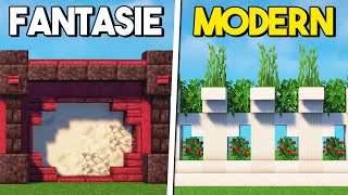 10 besten Mauer Bauideen amp Designs in Minecraft [upl. by Seavey]