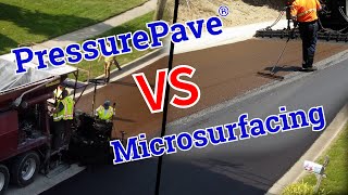 PressurePave vs Microsurfacing Revolutionizing Street Maintenance [upl. by Godden]