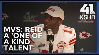 Chiefs WR Marquez ValdesScantling calls HC Andy Reid a one of a kind talent [upl. by Wardle]