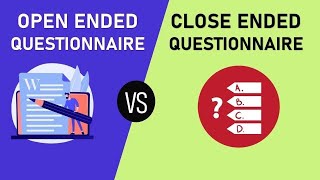 Open Ended vs Close Ended Questions [upl. by Enelym]