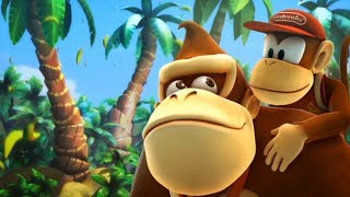 Donkey Kong Country Returns  Full Game 100 Walkthrough Worlds 1 to 9 [upl. by Ahsenal]