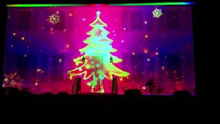 Christmas In A Small Town Live Residential Projection Mapping 2024 [upl. by Aisercal950]