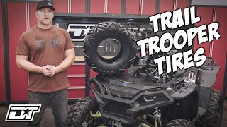 Kimpex Winter Trail Trooper ATV Tire Overview [upl. by Pandich]