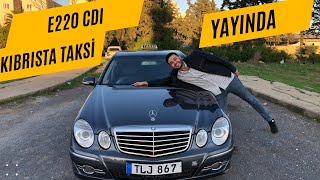 SARI OLMAYAN TAKSİ Kuzey Kıbrıs’ta taksi  Mercedes E220 CDI [upl. by Rubio264]