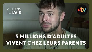 Crise du logement  ces jeunes qui retournent chez leurs parents  Reportage cdanslair 29112024 [upl. by Reyam]