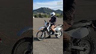 Bump Start Honda XR650L [upl. by Osy]