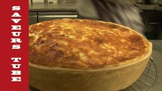 How to make Quiche Lorraine with The French Baker TV Chef Julien from Saveurs Dartmouth UK [upl. by Ahsias666]