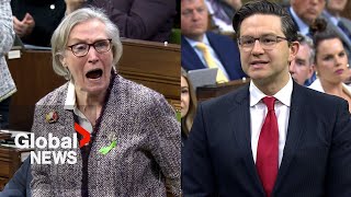 Opioid crisis Fiery debate erupts in House of Commons over Liberals safe supply policy [upl. by Odelinda854]