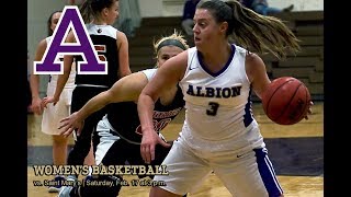 NCAA Womens Basketball  Saint Marys vs Albion College [upl. by Nered]