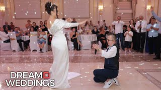 Vëllau këndon motrën në Dasëm  Dasma Shqiptare  DreamWeddings [upl. by Schaaff]