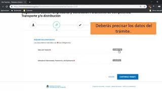 Trámites a distancia del ENRE Tutorial [upl. by Retsevlys]