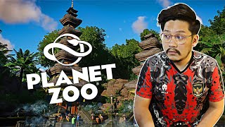 Planet Zoo Franchise Mode  Starting A New Zoo From Scratch Welcome To Nusantara Zoo [upl. by Zetnom]