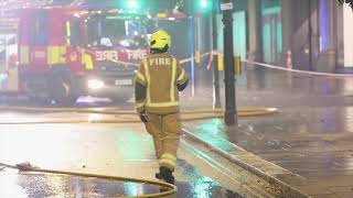 £580K Dustcart Alight on Oxford Street in London [upl. by Eryt]