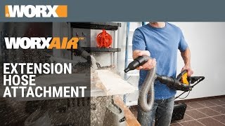 WORX Air Extension Hose Attachment [upl. by Gaddi]