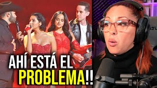 QUE FALLÓ entre Ángela Aguilar  Becky G y Leonardo  LATIN GRAMMY  Vocal Coach Analiza [upl. by Arised907]