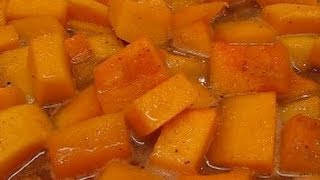 Bettys Brown Sugar Baked Butternut Squash [upl. by Ahtiek]