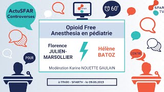 Opioid free anesthesia en pédiatrie [upl. by Gordan660]