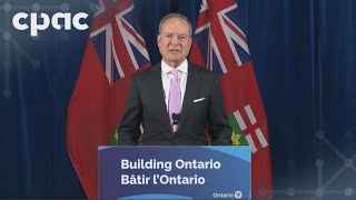 Ontario finance minister releases province’s first quarter finances – August 13 2024 [upl. by Schoenburg]