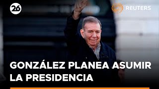 El opositor venezolano González planea regresar para asumir la presidencia  Reuters [upl. by Ytsim612]