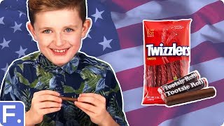 Irish Kids Try American Snacks [upl. by Sumer]