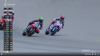 Race motoGP Sachsenring 2024 results highlights [upl. by Tarrsus642]