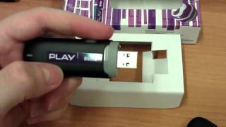 UNBOXING Huawei E3131 idealny modem darmowy internet aero2 od PLAY [upl. by Arbas]