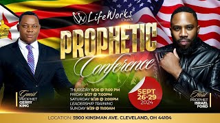 2024 Cleveland Ohio Prophetic Conference  PROPHET GERRY KING  Day 1 [upl. by Padraic]