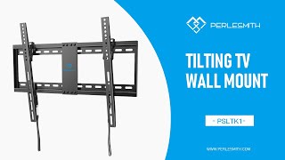 PSLTK1 LowProfile TV Wall Mount Bracket Fits Most 32quot70quot TVs  PERLESMITH [upl. by Aserret247]