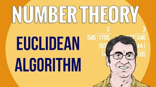 Euclidean Algorithm  An example ← Number Theory [upl. by Asilet282]