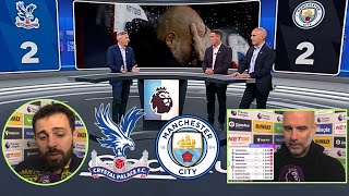 Crystal Palace vs Man City 22 Post Match Analysis  Pep Guardiola and Bernardo Silva Reactions [upl. by Eiznil]