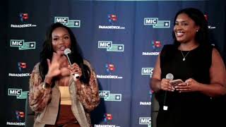 Deshauna Barber amp tiktok at MIC2024 [upl. by Erdied811]