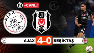 Ajax 40 Beşiktaş  Avrupa Ligi Canlı Yayın [upl. by Alyosha]