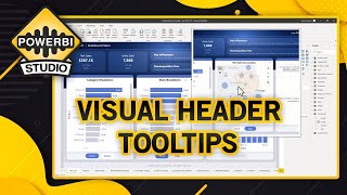 Visual Header Tooltips  Power BI Studio 01x07 [upl. by Yarezed]