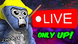 ONLY UP IN GORILLA TAG Playing With Viewers [upl. by Faletti]