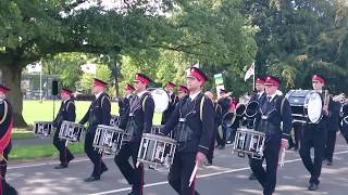 Defilé  OBK Bennekom  Airborne Oosterbeek 2018 [upl. by Leesen]