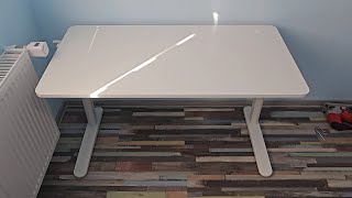 Assembling IKEA furniture  RELATERA  Underframe sitstand f table top desk [upl. by Ayt99]