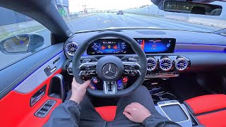 NEW Mercedes AMG CLA 45 S 4Matic 2024 POV TEST DRIVE and REVIEW [upl. by Supen]