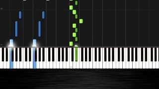 Ludovico Einaudi  Primavera  Piano Tutorial by PlutaX  Synthesia [upl. by Cullin383]