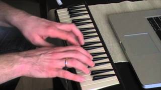 Bach Harpsichord Concerto 1 movement 3 for melodica [upl. by Atnauqal]