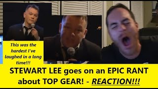 Americans React  STEWART LEE and TOP GEAR  Reaction [upl. by Arrec]