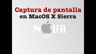 Captura de pantalla en Mac OS [upl. by Etterraj]