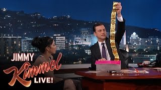 Jimmy Kimmel Goes Through Sarah Silvermans Purse [upl. by Boutis]