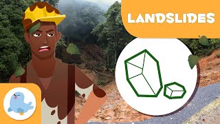 LANDSLIDES⛰️ Natural Disasters in 1 Minute ⛺ [upl. by Ariada]