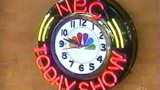 NBC Today Show with Neon Clock and Roulette Wheel Watch [upl. by Basir]