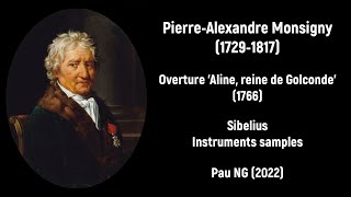 Sheet music PierreAlexandre Monsigny 17291817  Overture Aline reine de Golconde 1766 [upl. by Rofotsirk]