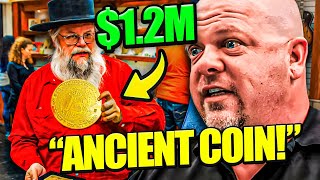 RAREST Coins On Pawn Stars WORTH MILLIONS [upl. by Tihw]