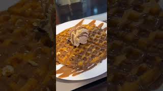 Ferrero Rocher Waffle A Chocolate Lovers Dream donuterydessertshyderabadi karobaar [upl. by Notsnorb731]