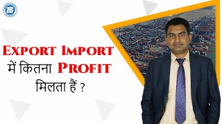 Profit in Export Import Business  Margin Import Export Business  Import Export Business In India [upl. by Maxentia]